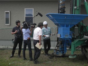 NHKで、エコジオ工法が放映されます。